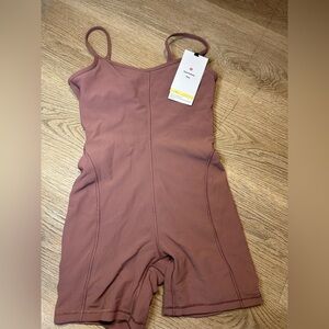 lululemon athletica  Bodysuit in Dusty Rose